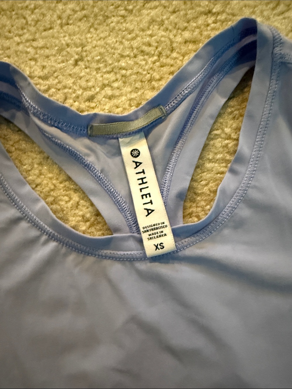 Athleta Lavender Racerback Performance Tank - Picture 2 of 3